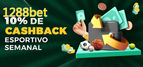 10% de bônus de cashback na 1288bet